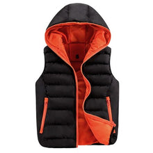 Load image into Gallery viewer, DIMUSI Autumn Winter Mens Sleeveless Jackets Fashion Male Vest Coats Cotton-Padded Thicken Warm Vests Men Waistcoats Clothing