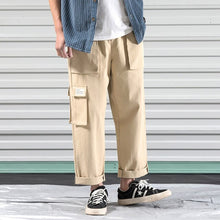 Load image into Gallery viewer, Privathinker Man 2020 Summer Pockets Safari Style Pants Mans Hip Hop Japan Streetwear Joggers Male Vintage Fashion Harem Pants