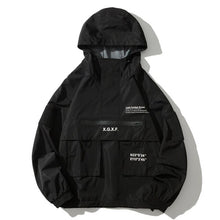 Load image into Gallery viewer, 11 BYBB'S DARK Black Cargo Jackets Men Streetwear Military Tactical Jacket Multi-pocket Male Hoody Windbreaker Coat DG444
