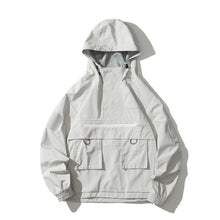 Load image into Gallery viewer, 11 BYBB'S DARK Black Cargo Jackets Men Streetwear Military Tactical Jacket Multi-pocket Male Hoody Windbreaker Coat DG444
