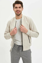 Load image into Gallery viewer, DeFacto Man Mont Top Coats Men's Casual Zipper Coats Men's Spring Basic Color Jackets Men's Jacket Coat-M3313AZ20SP
