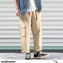 Load image into Gallery viewer, Privathinker Man 2020 Summer Pockets Safari Style Pants Mans Hip Hop Japan Streetwear Joggers Male Vintage Fashion Harem Pants
